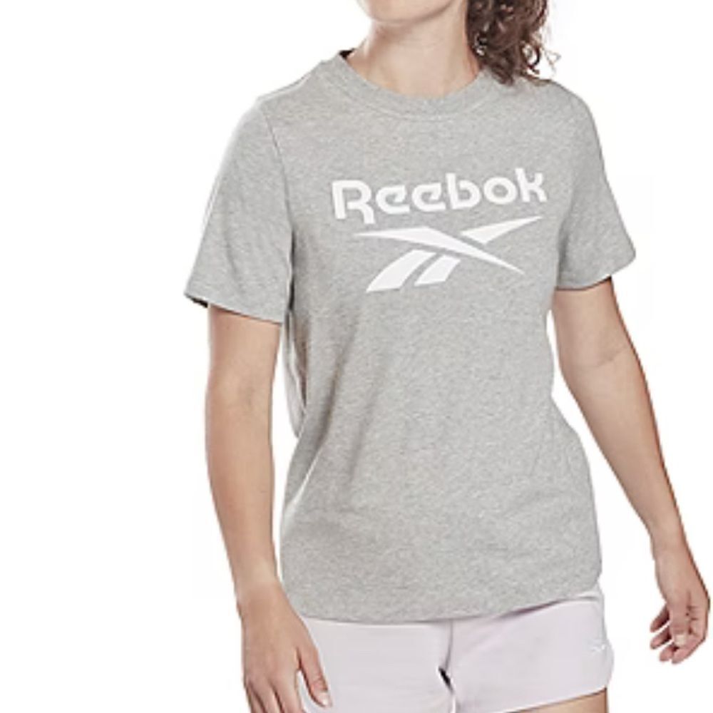 Reebok Womens Crew‎ Neck Short Sleeve T-Shirt